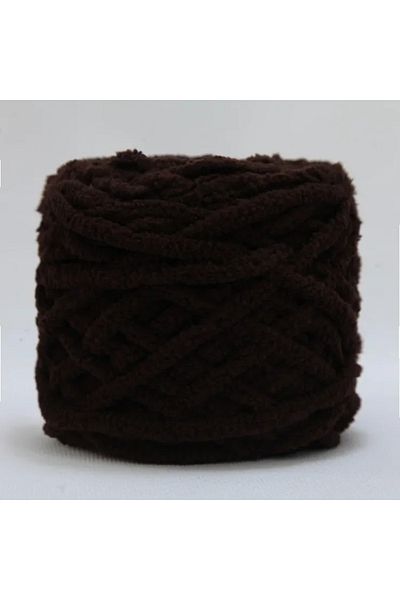 Choice 17-coffee 100g/ball Chenille Knitting Yarn Soft Ice Strip Line Cotton Yarn DIY Wool Yarn for Hand Kn