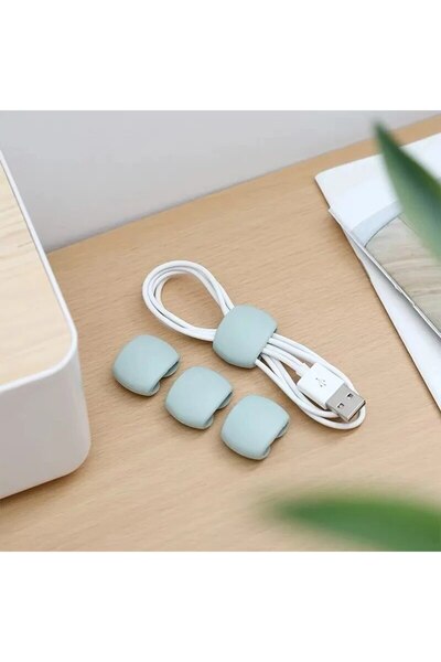 Choice 5 قطع من واقيات كابلات الشحن الخضراء (20/10/5 قطع) - مشبك كابل بيانات ...