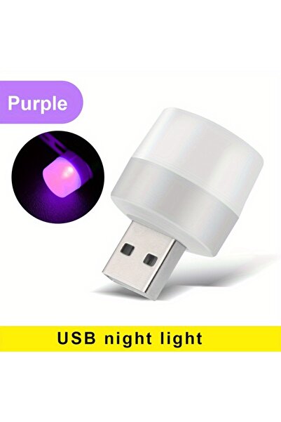 Choice مصباح USB أرجواني 5 فولت 1 وات USB LED لحماية العين مصباح قراءة للكمبي...