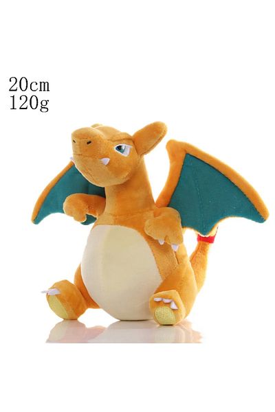 Choice Silver 20cm Pikachu Pokemon Plush Doll Charmander Bulbasaur Squirtle Psyduck Eevee Plush Soft Stuffe