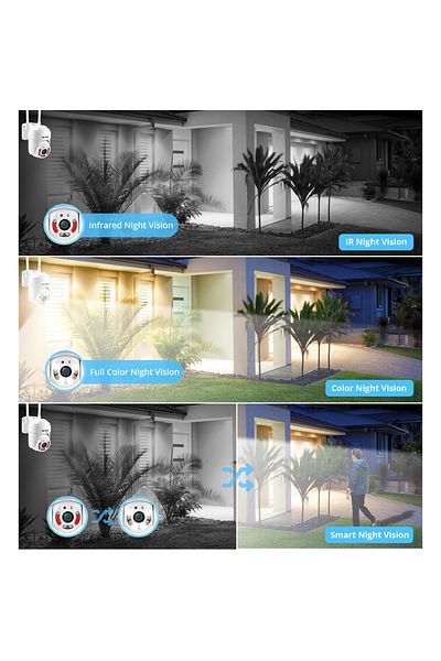 TPTEK Eu plug 1080P B NO TF CARD 4MP PTZ WIFI IP Camera 1080P CCTV Surveillance Security Protection Wi Fi