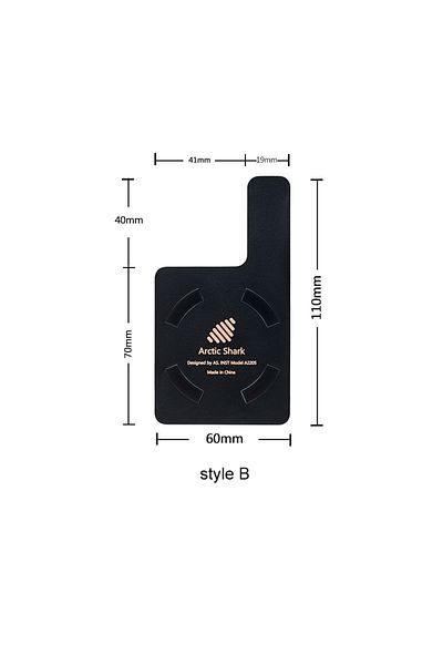 Choice style B Mobile Phone Copper Graphene Sheet Tablet Dissip Uniform Plate Increases Heat Dissipation Ar