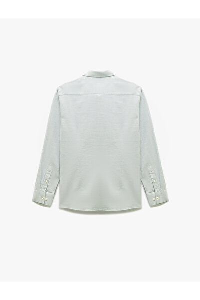 Koton Бавовняний гольф на ґудзиках з довгими рукавами Сорочка