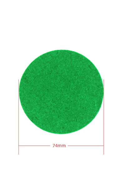 Choice 74mm 10Pcs 60mm 74mm 94mm Air Hockey Table Felt Pushers Replacement Fe...