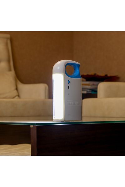Geepas Rechargeable Emergency Lantern, Extended Battery Life, 3 Tube & 60 High Bright LEDs