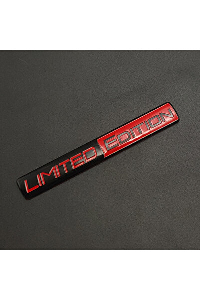 Choice Black Red 3D Aluminum LIMITED EDITION Emblem Badge Car Fender Side Rea...