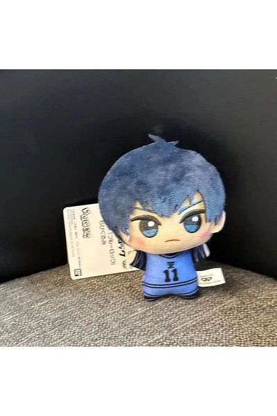 Choice F Mini Blue Lock Plush Toy Keychain Nagi Backpack Charm Anime Peripheral Cute Stuffed Doll Bag Deco.