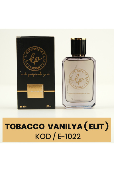 kp kimyagerden parfüm E-1022 Tobaco Vanilya ( Elit Seri ) - 50 ml Unisex Parfüm