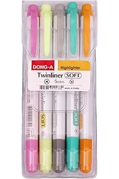 nazeninstoğu Dong-A-Twinliner Soft Highlighter