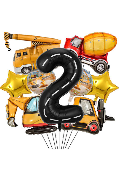 Choice مجموعة أخرى مكونة من 9 قطع من البالونات المعدنية ذات الطابع الهندسي مع...