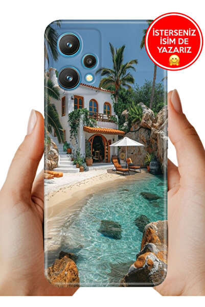 realme 9 Pro Kılıf Desenli Baskılı Kamera Korumalı Silikon Hayalimdeki Ev