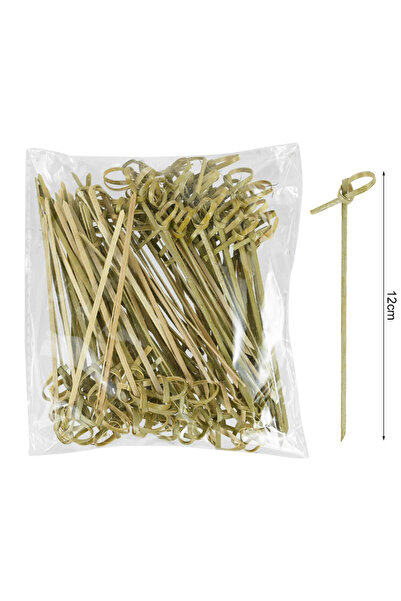 Choice A05 100 قطعة من أسياخ الخيزران التي تستخدم لمرة واحدة على شكل طائر الف...