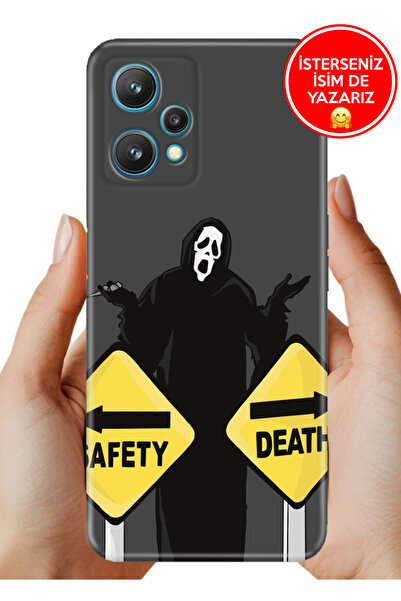 realme 9 Pro Kılıf Desenli Baskılı Kamera Korumalı Silikon Safety