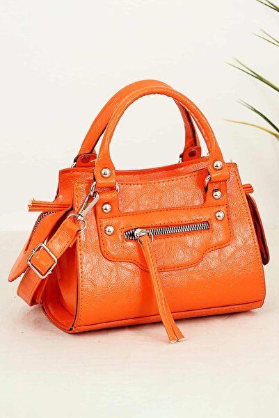 Bipanya حقيبة كتف نسائية من الجلد المجعد نابولي BP-4733O