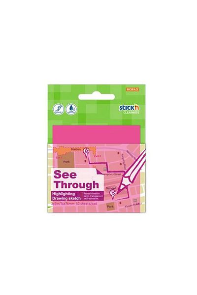 Gıpta Stickn 76x76 Neon Pink 50 YpAdhesive Note Paper