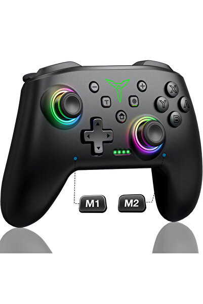 Choice Q218-AE-FM Wireless Controller For Nintendo Switch OLED Console Pro Gamepad with 600Mah Rechargeable