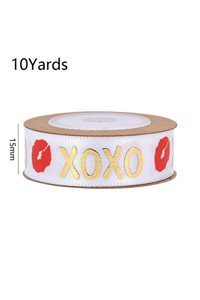 Choice 10 ياردات 3 10 ياردات شرائط Grosgrain على شكل قلب حب، لفافات سلكية، زي...