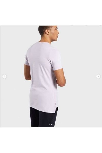 RACR GYMSHARK Ανδρικό Μπλουζάκι Λιλά Central