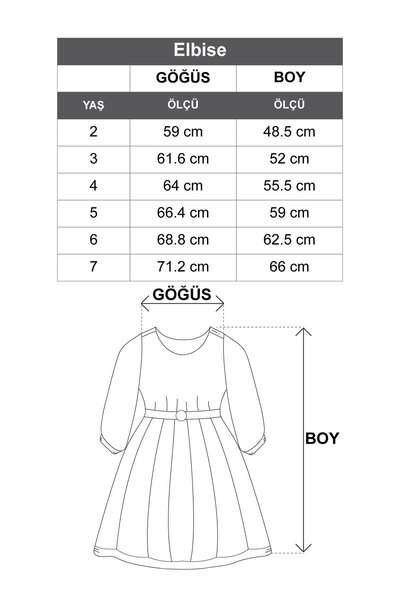 zepkids Girls' Dress - Crew Neck, Ribbon Detail, Ruffle Hem, Powder Color