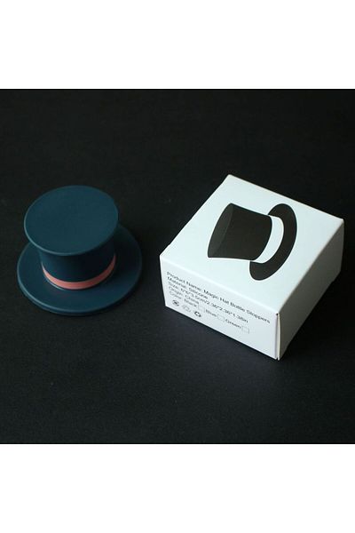 Choice 1navy in box Magic Hat Wine Bottle Stopper Seal Cork Cover Silicone Wine Bottle Stopper Kitchen Tool