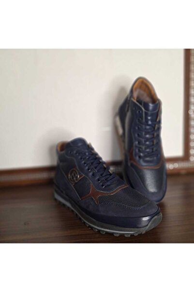 GİTARİNA FASHİON ERKEK HAKİKİ DERİ İÇİ KÜRKLÜ BOT