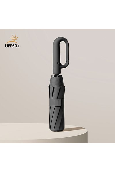 Choice Black 30 Bones Windproof Strong 105cm Reinforced Automatic Folding Umbrella For Men, Large Buckle Ha