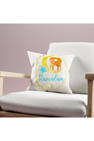 Filamente Κάλυμμα μαξιλαριού με μοτίβο Ramadan διπλής όψης με ψηφιακή εκτύπωση - Ramadan
