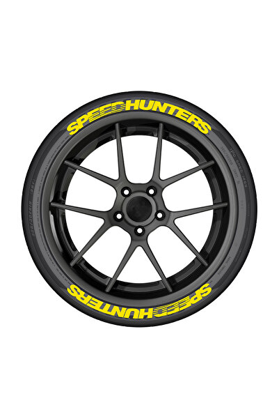 Choice 2YSPEED قطعتان لإطار واحد SPEEDHUNTERS ملصق حروف إطارات السيارة ثلاثي ...