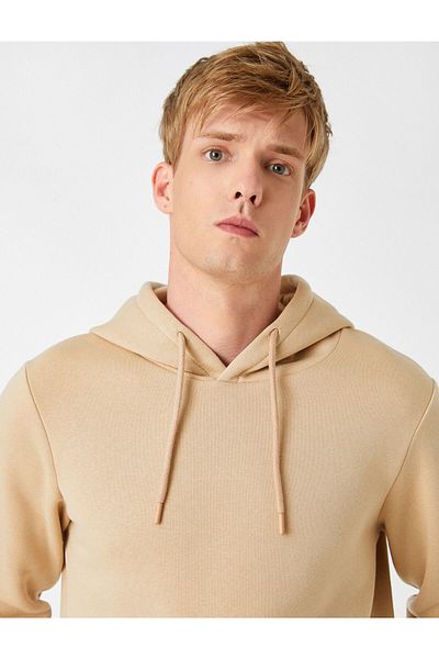 Koton Men's Sweatshirt Beige 3wam70050mk