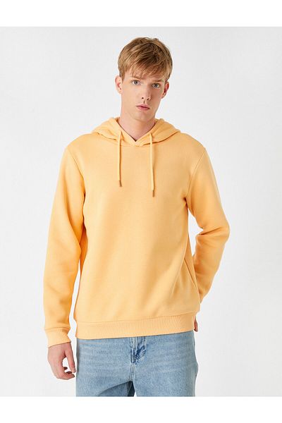 Koton Hooded Basic Φούτερ - Ανυψωμένο