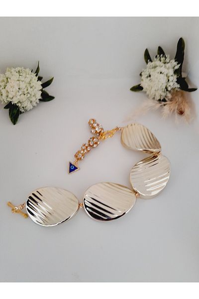 Minnoş Dükkan Bohemian Oval Modern Bracelet
