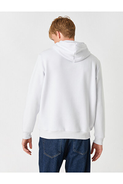 Koton Basic φούτερ με κουκούλα Raised