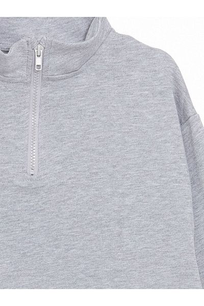 LC Waikiki Lcw Stand Collar Boy's Sweatshirt