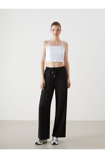 LC Waikiki New Season Square Collar Strap Women's Crop - S5Gk01Z8