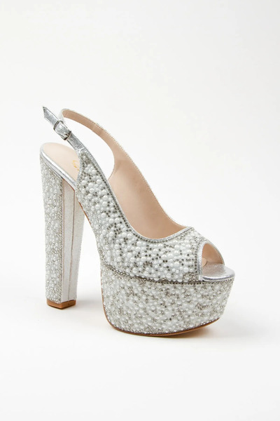 MFT AYAKKABI Високі туфлі на підборах з відкритим носком