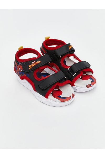 LC Waikiki Spider-Man Printed Baby Boy Sandals