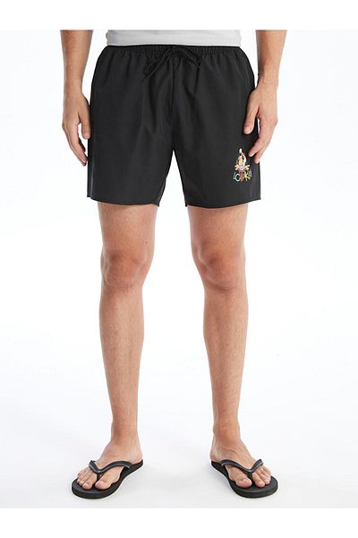 LC Waikiki Lcw Short Size Printed Men's Swim Shorts Fast Fashion