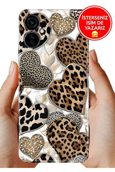 TECNO Camon 19 Neo Kılıf TPU Resimli Silikon Kalp90210