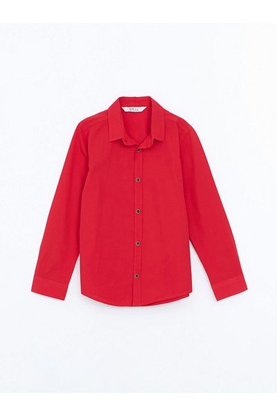 LC Waikiki LCW Basic Long Sleeve Boy's Shirt