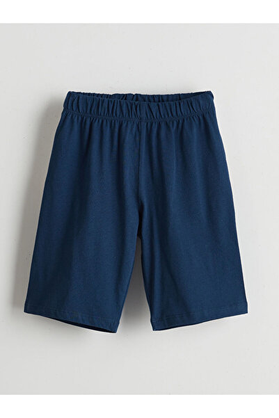 LC Waikiki Yeni Sezon Bisiklet Yaka Erkek Cocuk Sortlu Pijama Takimi - S5LC30Z1