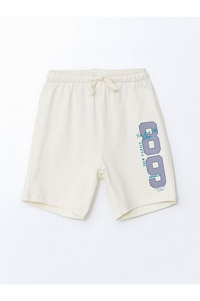 LC Waikiki New Season Elastic Waist Printed Boys Shorts 2-Piece - S5Cn87Z1