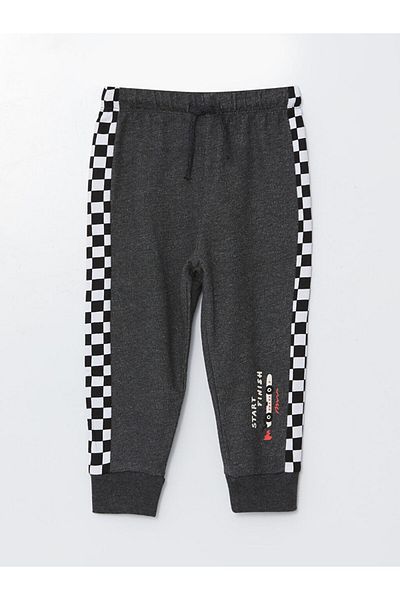LC Waikiki New Season Crew Neck Printed Boys Tracksuit Bottom - S5Gq40Z1