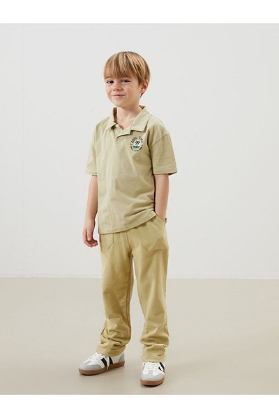 LC Waikiki Elastic Waist Boys' Tracksuit Bottom S57098Z1Nvy