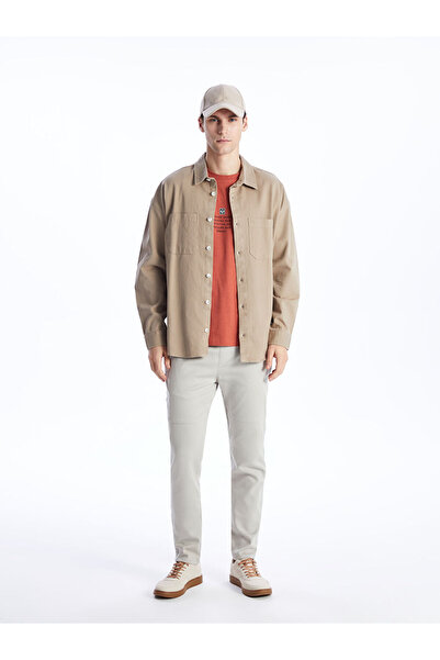 LC Waikiki Lcw Casual Fit Long Sleeve Men's Shirt Jacket