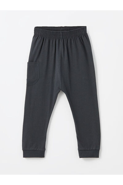 LC Waikiki Pantaloni de trening tip jogger pentru bebeluși băieți cu talie el...