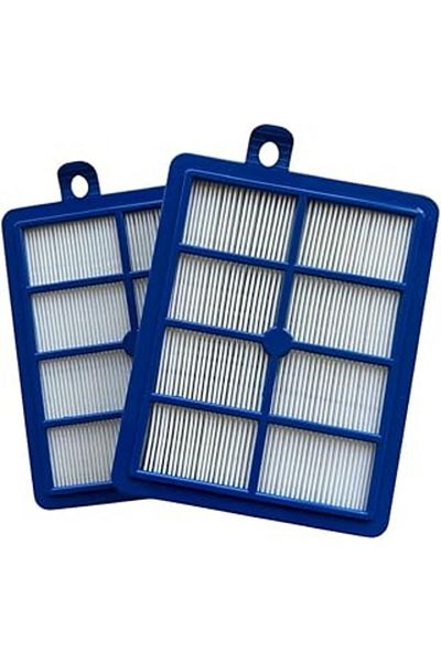 Mu Art Ahşap Vacuum Cleaner Hepa Filter - Blue Plastic - 2 Pieces - - - Arçelik - Aeg - Arnica - Modelle