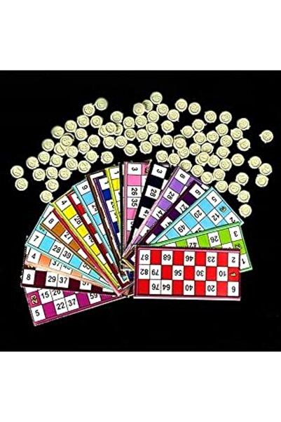 Genel Markalar Mia Tombala 24 Kart 90 Sayı Yılbaşı Oyunu Tombalaa