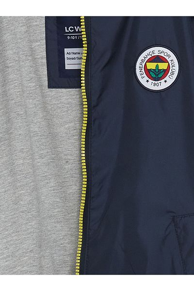 LC Waikiki Hooded Printed Boy's Raincoat