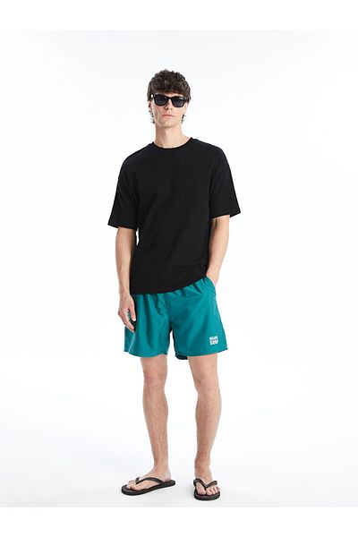 LC Waikiki LCW Short Length Printed Men's Swim Shorts