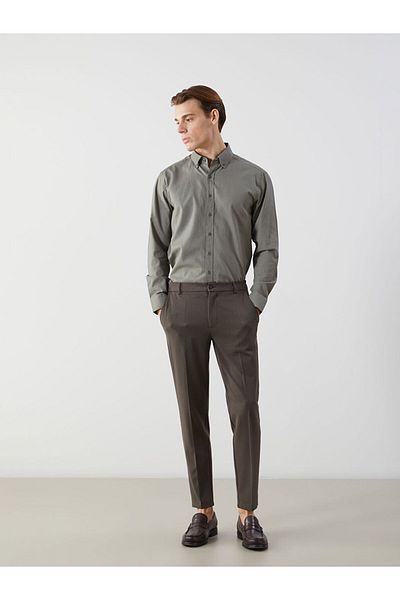 LC Waikiki Slim Fit Long Sleeve Oxford Men's Shirt